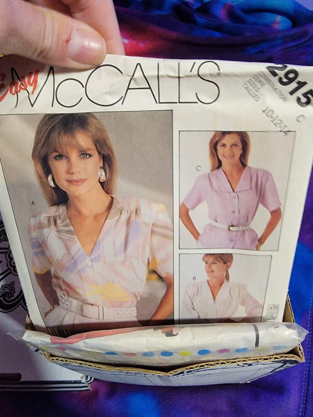 Vintage Sewing Patterns (49) Shirts and Blouses w/ Box McCall's / Butterick - Picture 8 of 10
